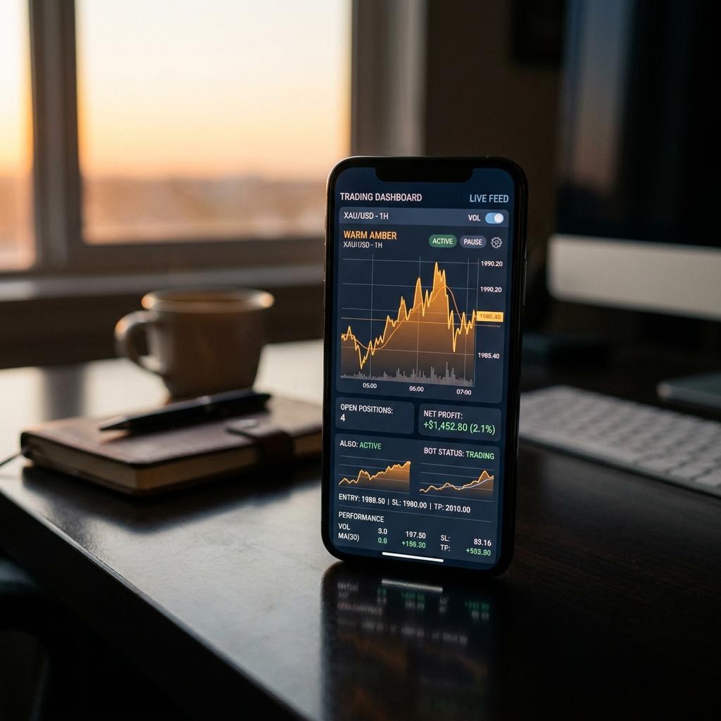 Ruim Spaardelinge dashboard op een mobiel scherm